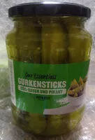 Mängden socker i Gurkensticks