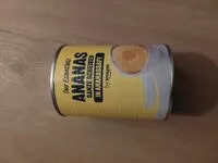 Mängden socker i Ananas ganze Scheiben