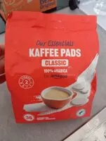 Mängden socker i kaffepads