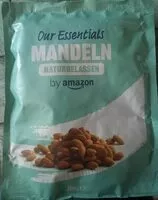 Mängden socker i Mandeln naturbelassenen
