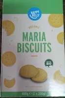 Mängden socker i Organic María Biscuits