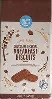 Mängden socker i Chocolate & Cereal Breakfast Biscuits