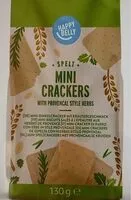 Mängden socker i Mini crackers provenzal