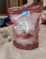 Mängden socker i shelled pecan nuts