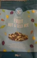 Mängden socker i Fruit nut & seed mix