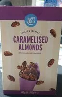 Mängden socker i Happy Belly caramelised allons 4x120g