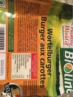 Mängden socker i Burger aux carottes