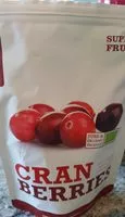 Mängden socker i Cranberries Bio - 200 G - Purasana