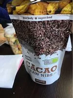 Mängden socker i Fèves De Cacao Bio - 200 G - Purasana