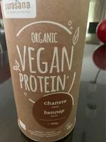 Mängden socker i Vegan protein chanvre cacao