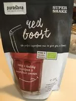 Mängden socker i Super Shakes Red Boost