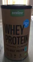 Mängden socker i Whey Protein Natural Flavour
