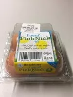 Mängden socker i Oeufs durs