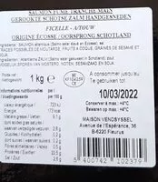 Mängden socker i Saumon fumé