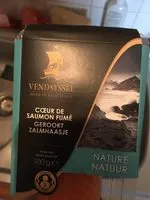 Mängden socker i Coeur de saumon fumé