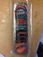 Mängden socker i Cœur de saumon fumé aux algues nori