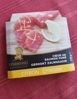 Mängden socker i Coeur de saumon Norvégien fumé citron