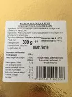 Mängden socker i Saumon fumé