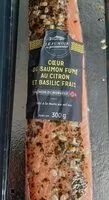 Mängden socker i Coeur de saumon fume citron basilic