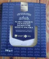 Mängden socker i Saumon fumé sockeye 150g