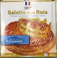 Mängden socker i Galette des Rois garnie à la frangipane