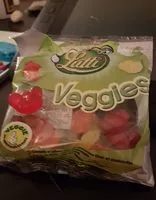 Mängden socker i Lutti Veggies mou