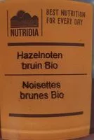 Mängden socker i Hazelnoten Bruin Bio