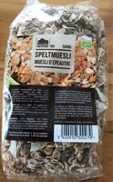 Mängden socker i Muesli d'épautre