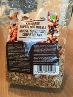 Mängden socker i Muesli Superfood Croustillant
