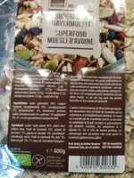 Mängden socker i Superfood havermuesli