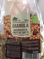 Mängden socker i Granola Fruits de forêts