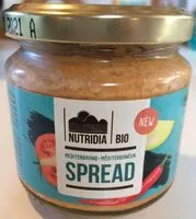 Mängden socker i Nutridia Bio Mediterraans Spread