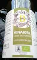 Mängden socker i Vinaigre de cidre bio