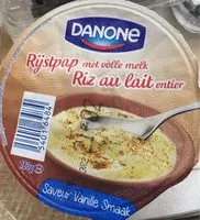 Mängden socker i Milchreis / Riz Au Lait, Mit Vanillegeschmack, Ave...