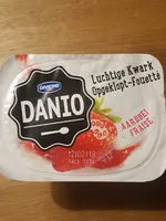 Mängden socker i Fromage frais fouetté à la fraise