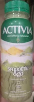 Mängden socker i Activia Smoothie&go