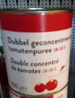 Mängden socker i dubbel geconcentreerde tomatenpuree