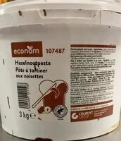 Mängden socker i Pate a tartiner aux noisttes