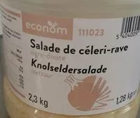 Mängden socker i Salade de céleri rave