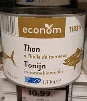 Mängden socker i Thon Tonijn