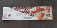 Mängden socker i Croissants au beurre