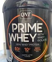 Mängden socker i Prime whey (caffe latte)