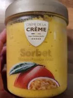 Mängden socker i Sorbet mango passion fruit