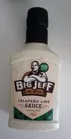 Mängden socker i Big Jeff Jalapeño lime sauce