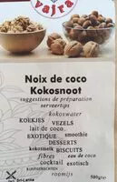 Mängden socker i Noix de coco rapée