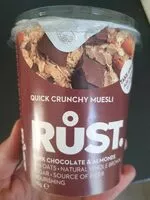 Mängden socker i Quick crunchy muesli