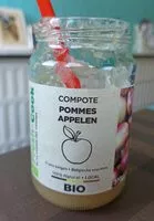 Mängden socker i Compote Pomme