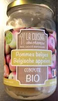 Mängden socker i Compote de pommes bio