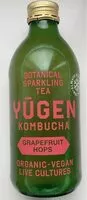 Mängden socker i Yugen kombucha grapefruit hops