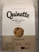 Mängden socker i Quinette - organic quinoa cookies